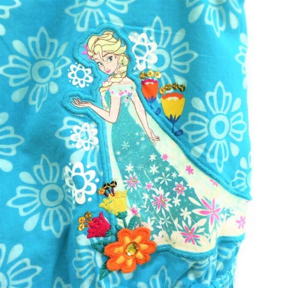 Disney Store Girls Romper Princess Embellished 5 6 - Picture 2 of 4